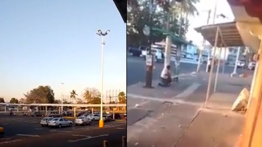 Francotirador aterroriza a pobladores de Colima; así se vivió la balacera en plena calle VIDEO