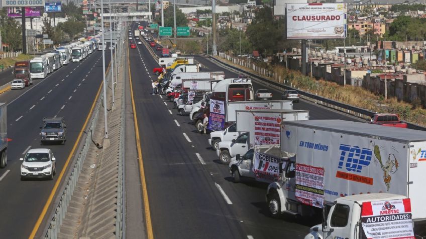 Paro Nacional de Transportistas: las impactantes imágenes del caos en las carreteras del país