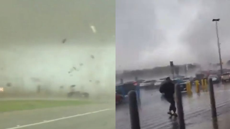 Una serie de tornados sacudieron Texas.