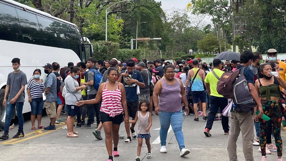 Tamaulipas ya no puede dar albergue a todos los migrantes que van a Estados Unidos 
FOTO: Especial