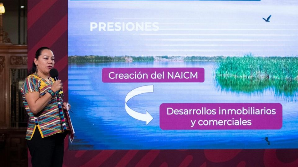 AMLO explicó que la recuperación del Lago de Texcoco es muy importante, y recordó que ahí se pretendió construir el NAIM