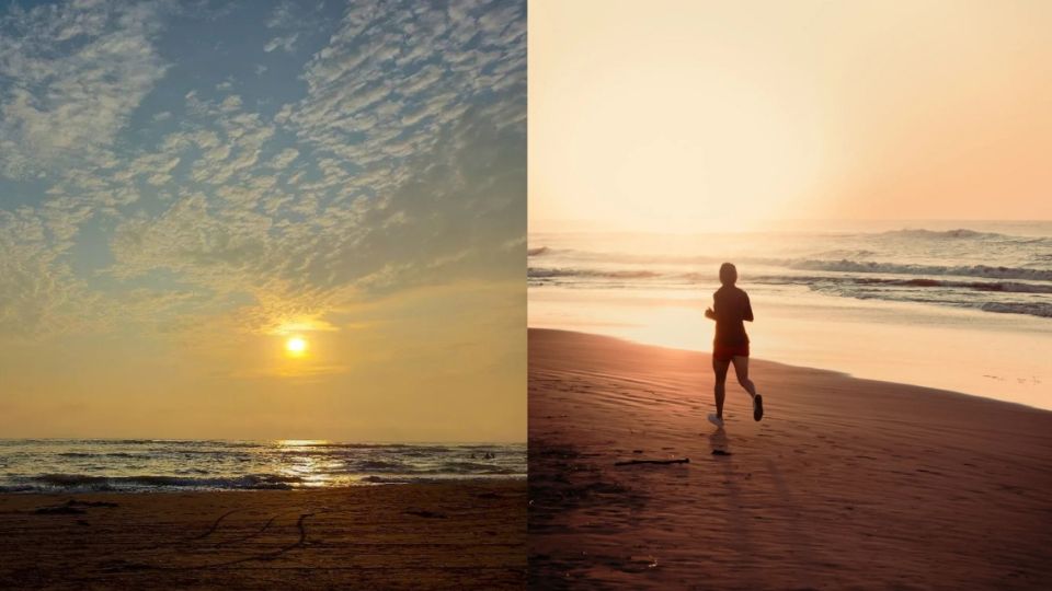 Imagen de las playas en Tecolutla, Veracruz.