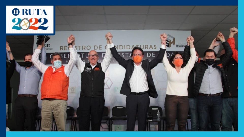 Francisco Xavier Berganza Escorza se registró como candidato a la gubernatura de Hidalgo