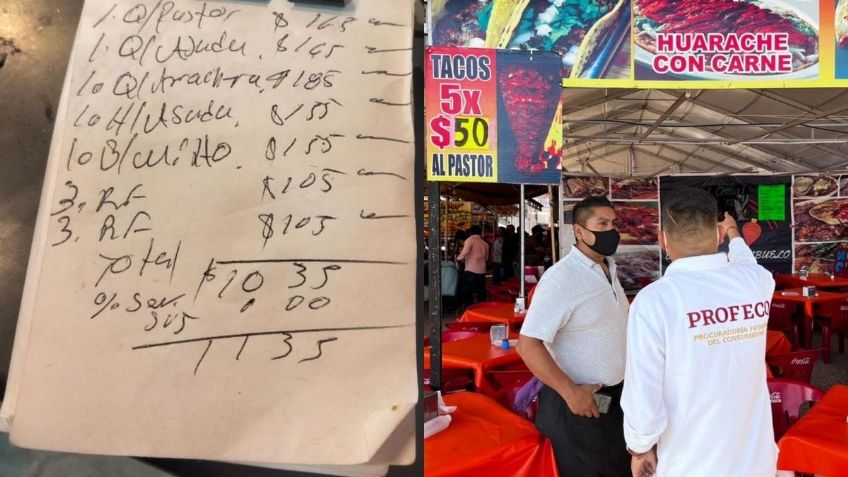 "Sacan hasta los ojos": Hombre paga más de mil pesos en tacos en una feria de Irapuato