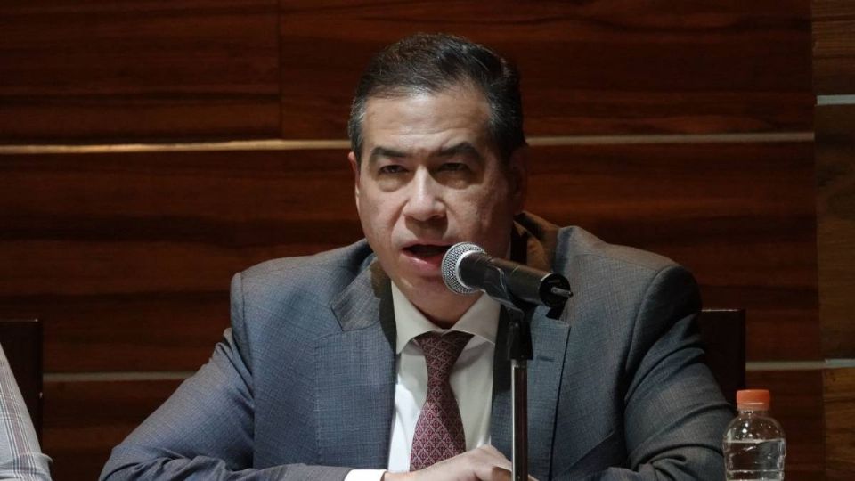 Ricardo Mejía Berdeja rindió el informe de seguridad.