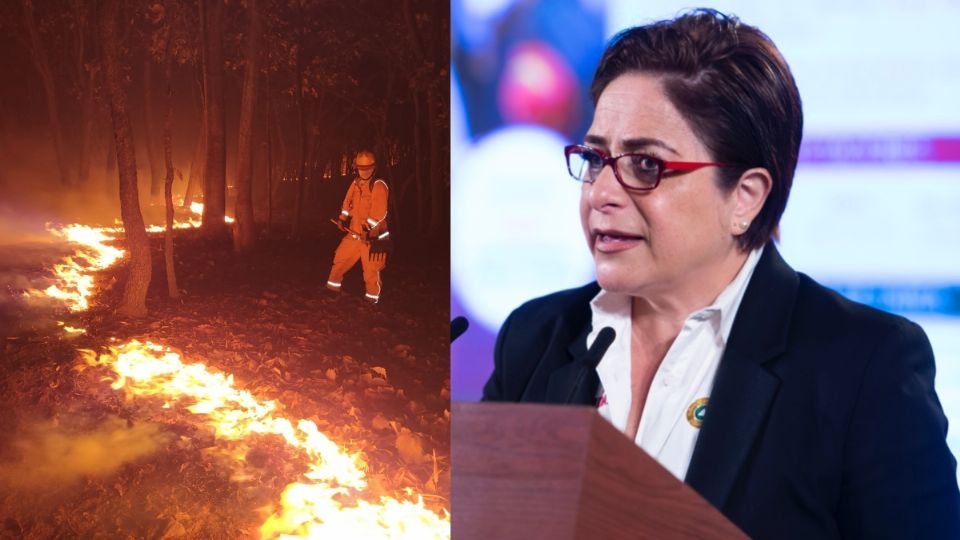 10 de los 33 incendios forestales activos tienen vigilancia especial