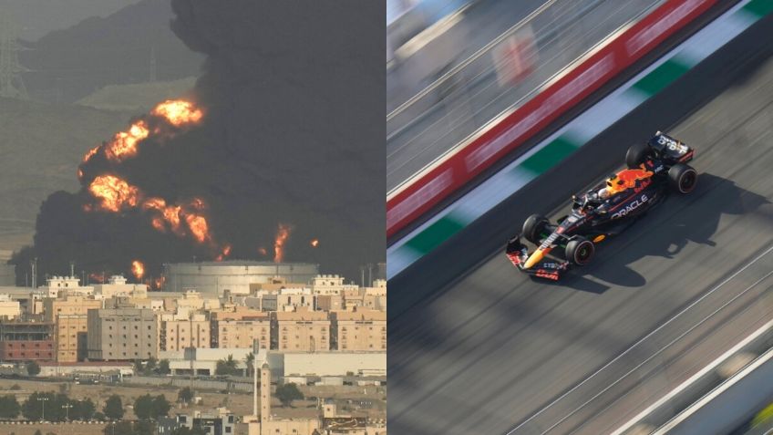 ¿GP de Arabia Saudita, en riesgo? Rebeldes atacan con misiles refinería cercana al circuito de la F1 | FOTOS + VIDEO