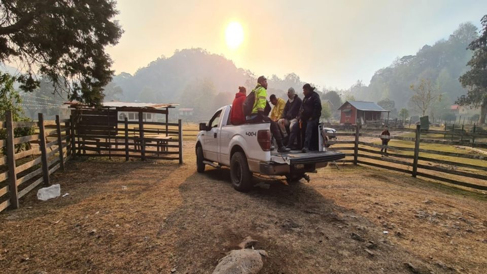 El incendio se ha controlado en un 55 por ciento, y la última actualización, que tienen las autoridades, señala que se han consumido 320 hectáreas.