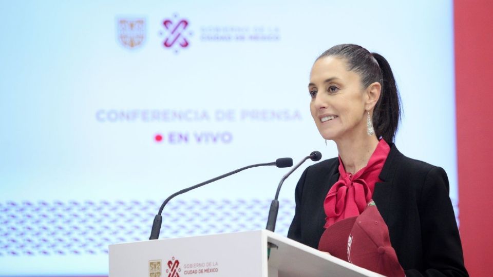 Claudia Sheinbaum, jefa de Gobierno de la CDMX.