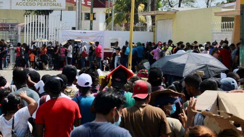 Alistan nueva caravana migrante en Tapachula, Chiapas