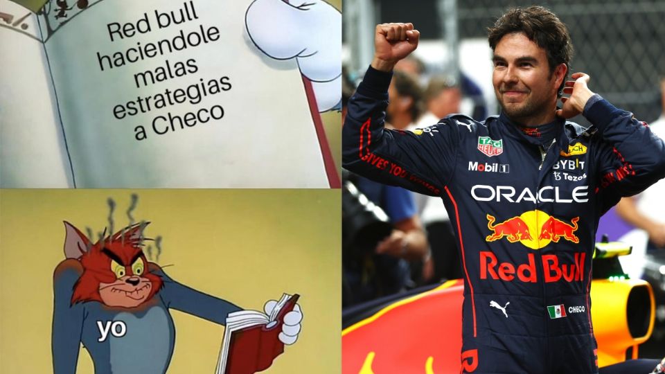 Sergio Pérez, piloto de Red Bull Racing.
: