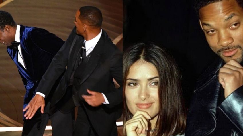 "De mis favoritos": así celebró Salma Hayek el Oscar de Will Smith, a pesar de la cachetada a Chris Rock