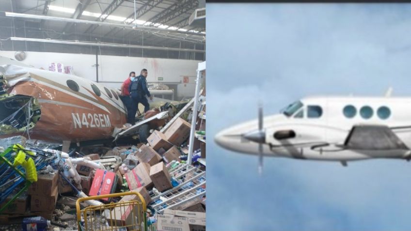 Cómo era la avioneta que se desplomó sobre un supermercado de Temixco, Morelos