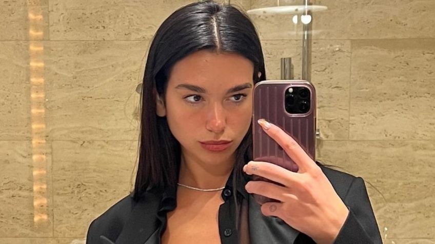 Dua Lipa sacudió la red con sus curvas