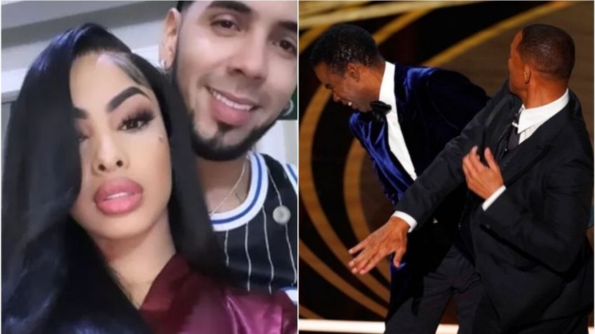 Anuel AA amenaza con hacer lo mismo que Will Smith para defender a su novia Yailin