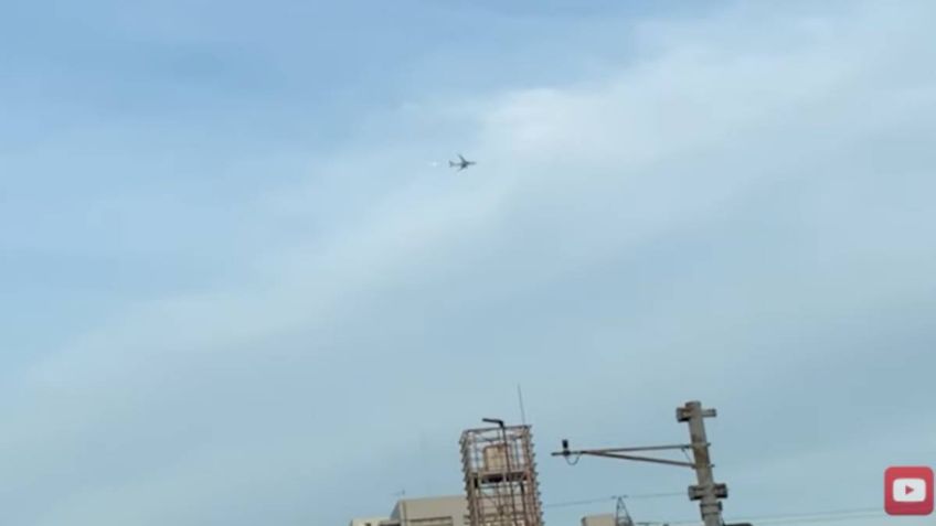 Difunden desconcertante VIDEO de OVNI mientras persigue a un avión en Tokio