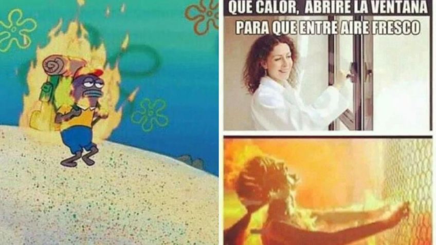 México vive días de intenso calor y en redes sociales se "refrescan" con los tradicionales MEMES