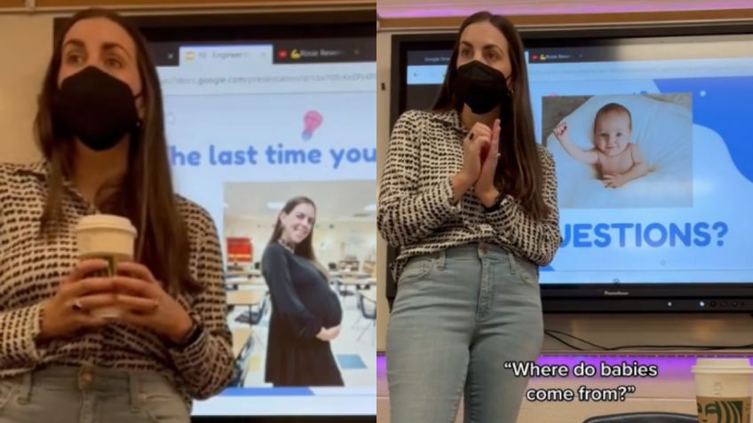 "¿De dónde vienen los bebés?"; La perfecta respuesta de una profesora a sus alumnos | VIDEO