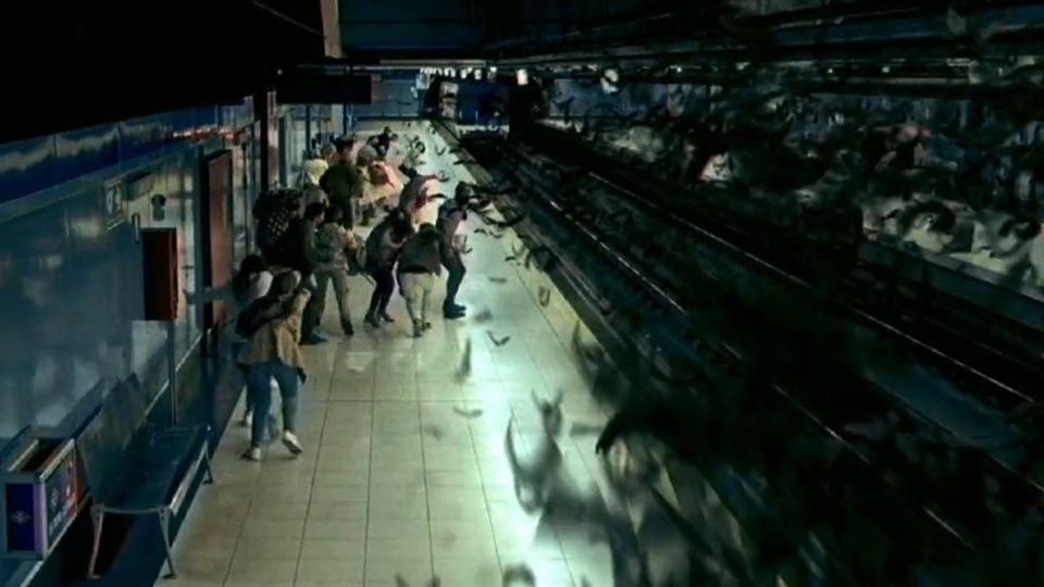 La gente del metro de Madrid vivió momentos tensos