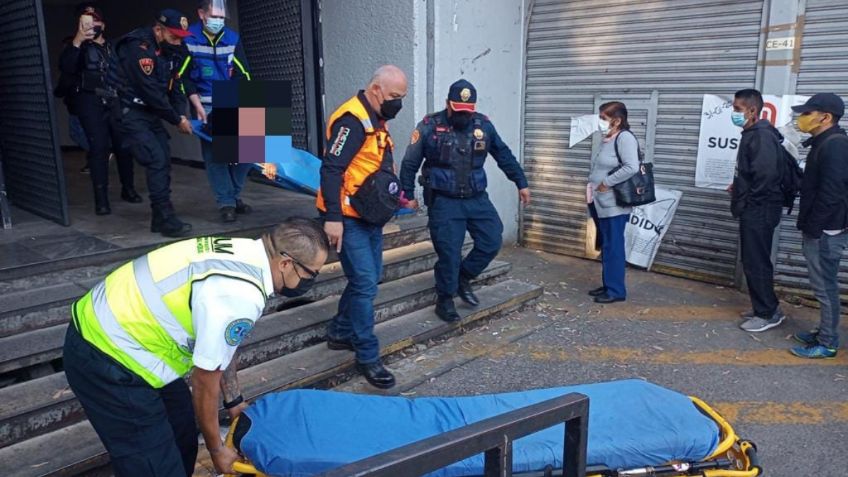 ¡Sana y salva! Bebé nace en la estación del Metro Tasqueña | FOTOS