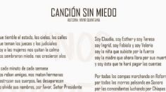 Canción Sin Miedo: letra completa del himno feminista para la marcha del 8M en México