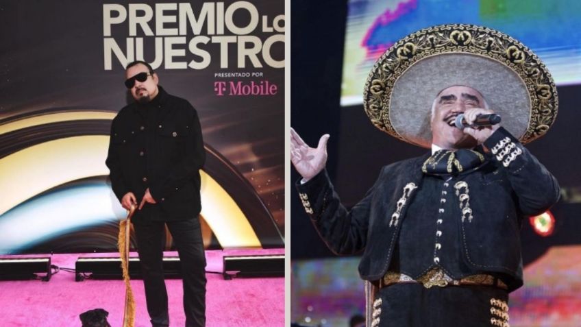 "Se quedó la esencia de Vicente Fernández": Pepe Aguilar muestra el detrás de cámaras de Premios Lo Nuestro | VIDEO