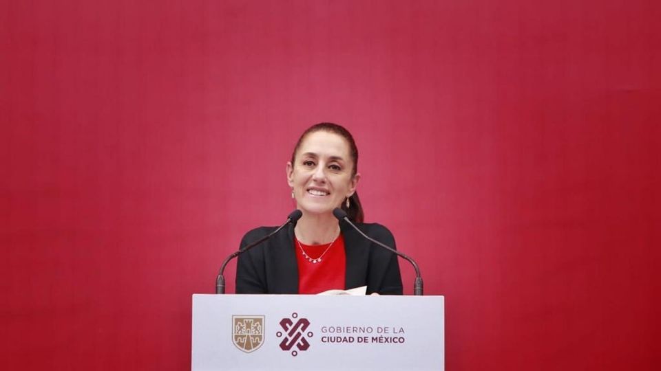 Claudia Sheinbaum, jefa de Gobierno de la Ciudad de México.