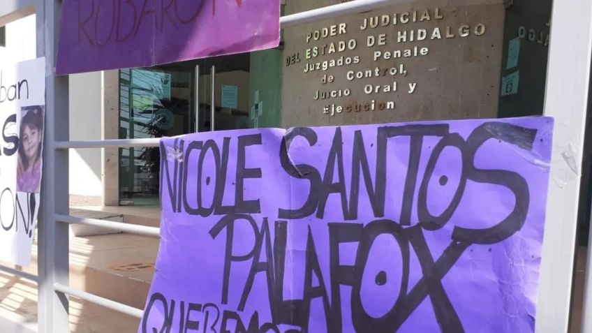 Familiares de Nicole, de 7 años, exigen que se emita una sentencia en contra de su feminicida