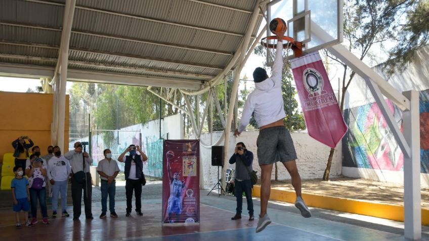 Se pone en marcha primer Academia Municipal de Básquetbol para miles de niños y jóvenes de Nezahualcóyotl