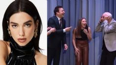 Dua Lipa: Jimmy Fallon invita a abuelito de 80 años a conocer a la cantante; ¡Y baila con él!