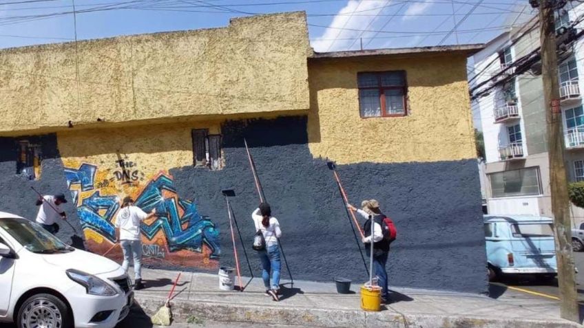 UNA CDMX realiza jornada de limpieza en Coyoacán