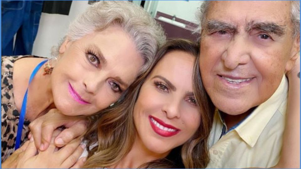 La actriz Kate del Castillo recibió el apoyo incondicional de su papá