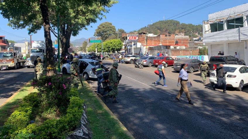 Niño y mujer se salvan de una balacera en Uruapan, pero 3 personas que iban con ellos murieron