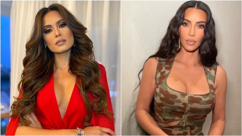 Andrea Meza imita extravagante look Balenciaga de Kim Kardashian a bajo costo