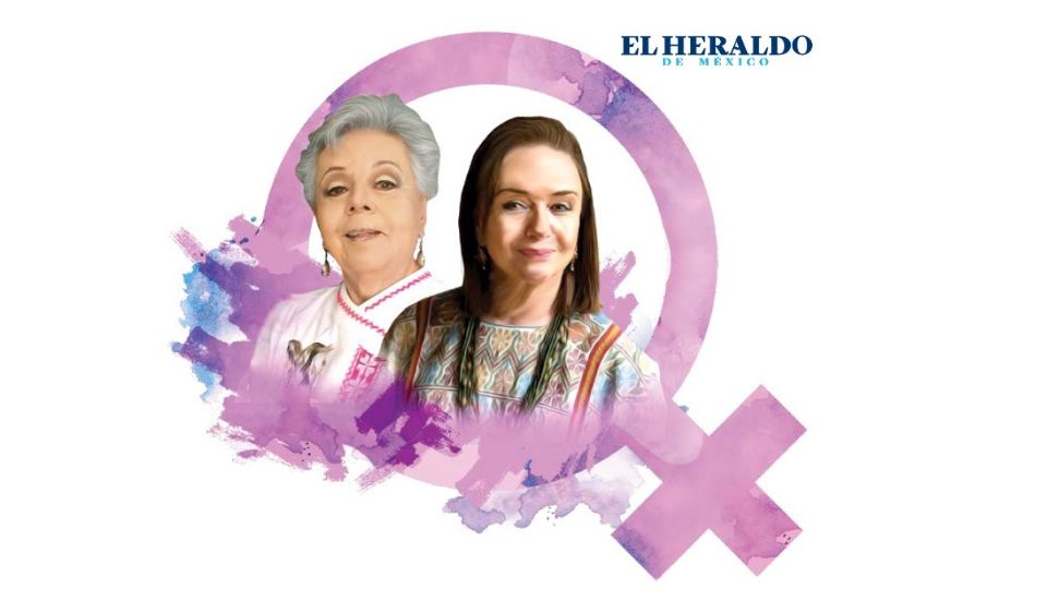 Alicia Gironella De'Angeli y Margarita Carrillo