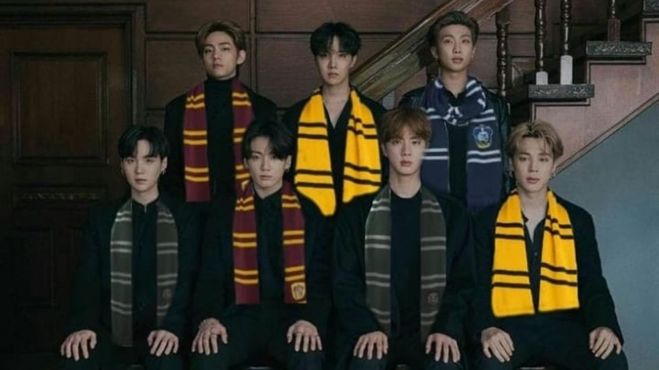 Los integrantes de BTS como personajes de Harry Potter