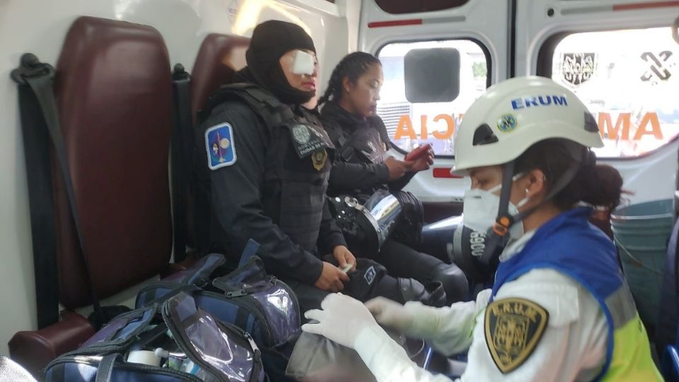 Una mujer de la SSC-CDMX resultó lesionada con un arma punzocortante