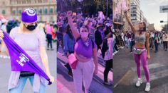 8M: De Curvy Zelma a Gaby Ramírez, 5 FOTOS que muestran a famosas en la marcha feminista