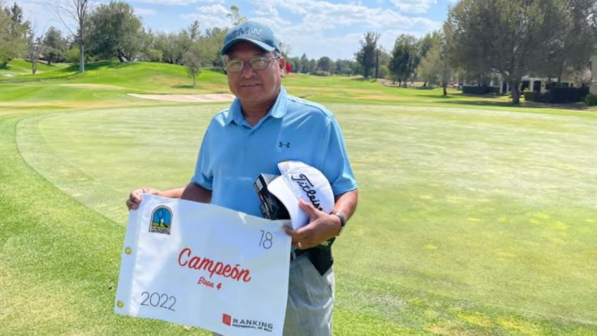 Feliciano Esparza se adjudica en la cuarta etapa del Ranking Profesional de Golf