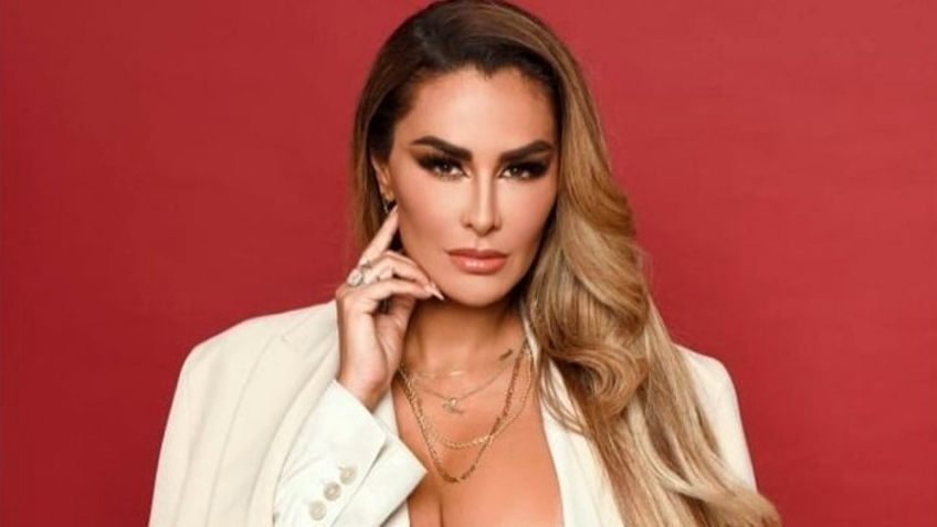 Ninel Conde deslumbra la red con impresionante vestido rojo | FOTO