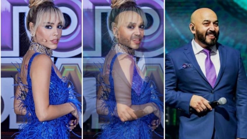 "No puedes grabar mi amor"; ¿Danna Paola le hace la competencia a Lupillo Rivera con desplantes a la prensa? | VIDEO