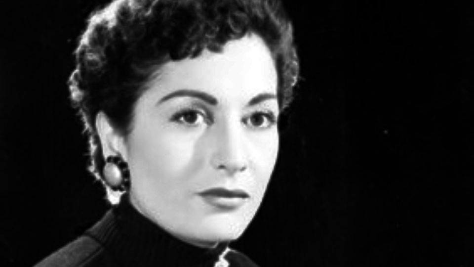 Ofelia Puerta, famosa actriz del Cine de Oro Mexicano. FOTO: Mediateca INAH