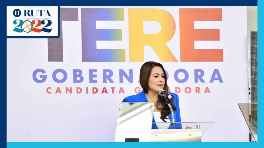 Teresa Jiménez se declara vencedora en Aguascalientes