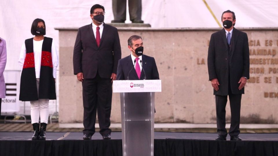 Lorenzo Córdova, consejero presidente del INE.