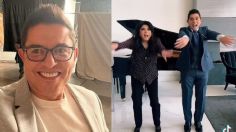 Ernesto Laguardia se lastima el pie bailando "La Chona", ¿Victoria Ruffo lo pisó?