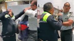 GN revela la verdad del video de un sujeto en uniforme golpeando a policías de Puebla: interpondrá denuncia