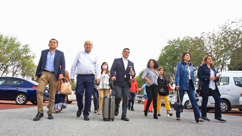 Dormirán en el Palacio de San Lázaro PAN, PRI y PRD para asegurar discusión de reforma eléctrica