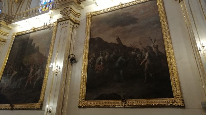 Andrés López: Via crucis del Templo del Encino en Aguascalientes