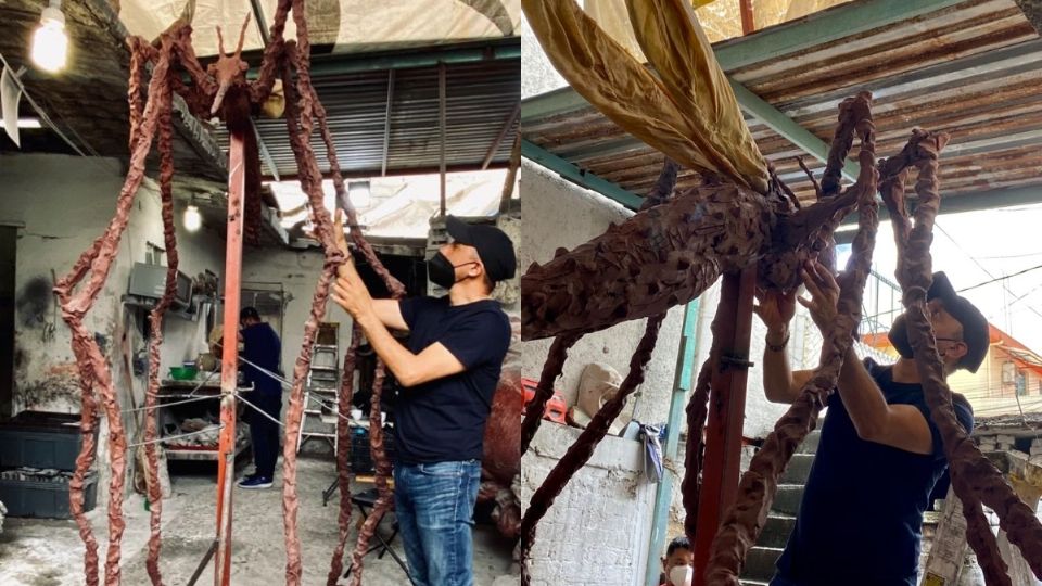 Amador Montes estudió diseño gráfico en Puebla y de ahí saltó al arte