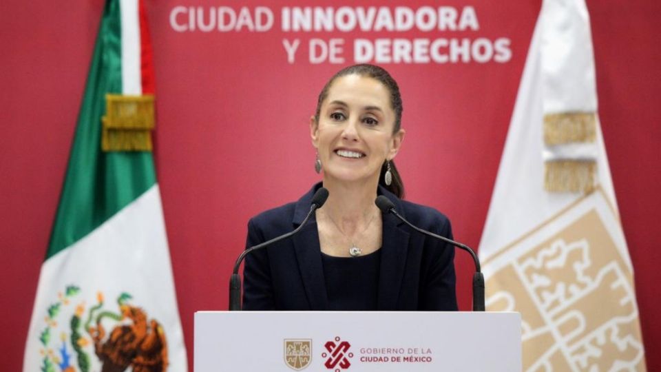 Claudia Sheinbaum durante su conferencia de prensa